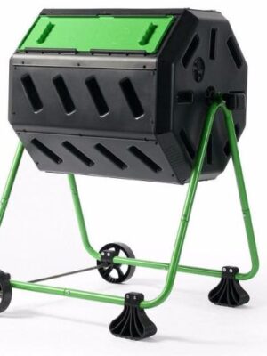 Tumbler 5 Cubic Ft Compost Bin for Home Composting with Heavy Duty Frame