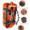 UNPLUG Ultimate Adventure Bag -1680D Heavy Duty Waterproof Travel Duffel Bags for Camping, Motorcycle Dry Bag, Waterproof Bags for Boating, Waterproof Duffle Backpack,Tactical Duffle Bag