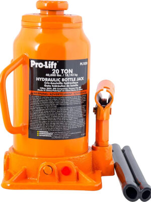 20 Ton Hydraulic Bottle Jack - Portable Car Jack 40000 Lbs Capacity with Pump Handle for Car Sedans SUV