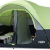 UNP Camping Tent 10-Person-Family Tents, Parties, Music Festival Tent, Big, Easy Up, 5 Large Mesh Windows, Double Layer, 2 Room, Waterproof, Weather Resistant, 18ft x 9ft x78in