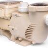 1.5HP Variable 2-Speed Swimming Pool Pump High Flow Above-Ground Swimming Pump Strainer w/ Slip on Fitting