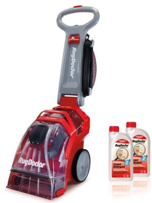 Rug Doctor Deep Carpet Cleaner with 2 x 1L Carpet Detergent