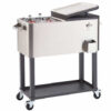 TRINITY Stainless Steel Cooler with Cover (100 Quart)
