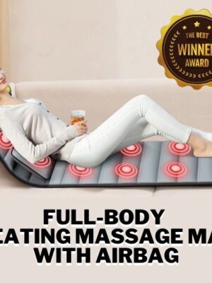 Therapeutic Full Body Electric Heating Massager Mat With Airbag