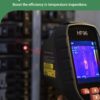 Thermal Camera, Super Resolution 240 x 240, Thermal Imaging Camera with Laser Pointer, 96 x 96 IR Resolution, 25 HZ Infrared Camera,-4°F to 1022°F, 50°FOV, 8h Battery Life Thermal Imager