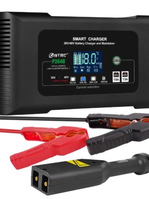 36 Volt Golf cart Charger 18-Amp Smart Charger, Car Battery Charger,Trickle Charger,36V,18-Amp and 48V,13-Amp,Lithium,LiFePO4,Lead-Acid AGM/Gel/SLA.Battery Charger, for EZGO TXT,Car, Boat.
