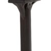 Simplay3 Dig Free Easy Up Classic Black Plastic Mailbox