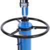 1660 Pounds Hydraulic Car Transmission Jack Vertical Lift with 360° Swivel Wheel Pedal ,Blue,33"-70"(0.75Ton)