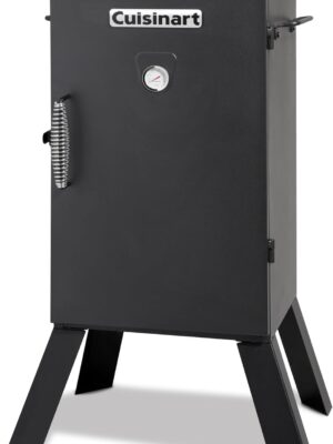 30" Electric Smoker, 3 Adjustable Racks, Large Capacity BBQ Meat Smoker, Water & Wood Trays for Smoked Meat, Brisket, Salmon & Jerky, Adjustable Temperature Control