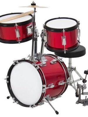 3-Piece Beginners Kids Drum Set �� Red