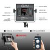 2 Pack LED Video Lighting Kits with APP Control
