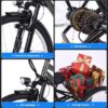26 Inch Adult 3 Wheel Electric Tricycle with Basket, Fat Tires,7 Speeds,350W Powerful Motor, 36V 10Ah Removable Battery – Dark Gray