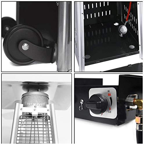 d7887e93bcc34e0da6903283afd78f5c-1 2 Sets 40,000 Btu Propane Patio Heater, Standing Pyramid Outdoor Heaters