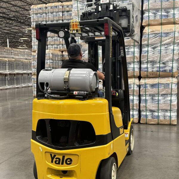 d7f4bbadffc9490cbb0070713dd11c3a Steel Forklift Propane Tank Cylinder with Built-in Gauge, Gray-Flame King