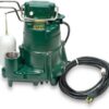 Waste-Mate 267-0001 Sewage Pump, 1/2 HP Automatic – Heavy-Duty Submersible Sewage, Effluent or Dewatering Pump