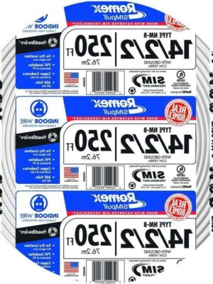250 ft. 14/2/2 Solid Romex SIMpull Cu NM-B W/G Wire