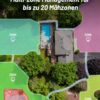 YUKA Mini 500H Robot Lawn Mower Reception 0.12 Acre, Max. 0.17 Acre, Ultrasense AI Vision+ RTK Positioning, Auto Mapping, App Control,45% Slope, Cutting Height 2''~3.5'', 3 Mowing Zones