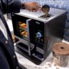 Smart Indoor Pellet Smoker, with Active Smoke Filtration, 5 Smoke Control Settings, WiFi Connected, Electric, Countertop BBQ Appliance, Black