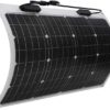 160 Watt 12 Volt Extremely Flexible Monocrystalline Solar Panel – Ultra Lightweight, Ultra Thin, Up to 248 Degree Arc, for RV, Boats, Roofs, Uneven Surfaces