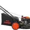YARDMAX 22 in. 201cc Select PACE 6 Speed CVT High Wheel RWD 3-in-1 Gas Walk Behind Self Propelled Lawn Mower, Black