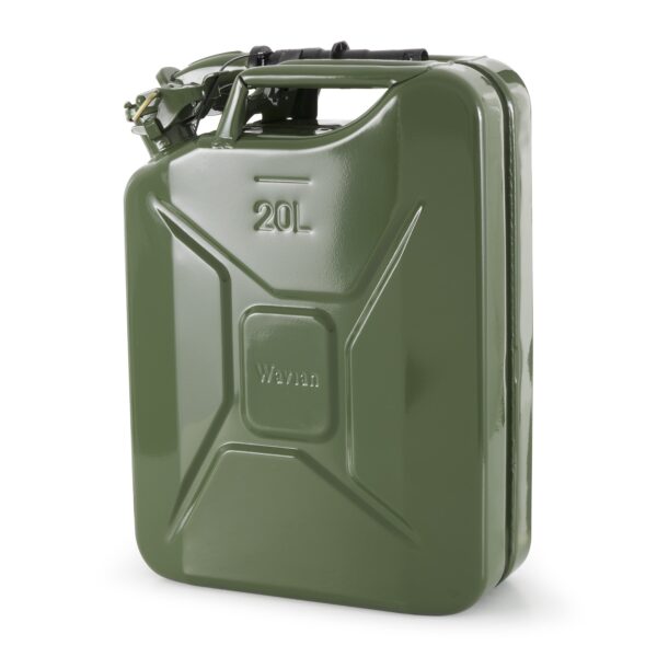 e5f0767bb44a49f48feaf816abf7ddc1 Wavian 3008 5.3 Gallon 20 Liter Authentic CARB Jerry Can with Spout, Green