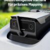 YUKA Mini 500H Robot Lawn Mower Reception 0.12 Acre, Max. 0.17 Acre, Ultrasense AI Vision+ RTK Positioning, Auto Mapping, App Control,45% Slope, Cutting Height 2''~3.5'', 3 Mowing Zones