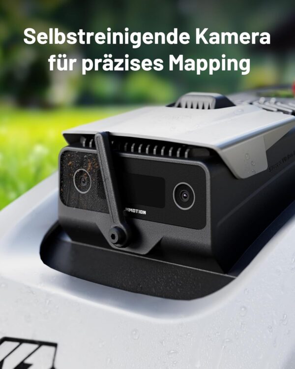 e64cbe202dbf431cb0e469588fd2fcf6 YUKA Mini 500H Robot Lawn Mower Reception 0.12 Acre, Max. 0.17 Acre, Ultrasense AI Vision+ RTK Positioning, Auto Mapping, App Control,45% Slope, Cutting Height 2''~3.5'', 3 Mowing Zones