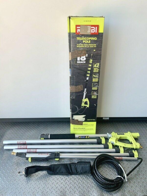 e6bfdf2e4bb2457a82531ec89992cb71 RYOBI RY31EP26 18 ft. Extension Pole for Pressure Washer up 4200psi