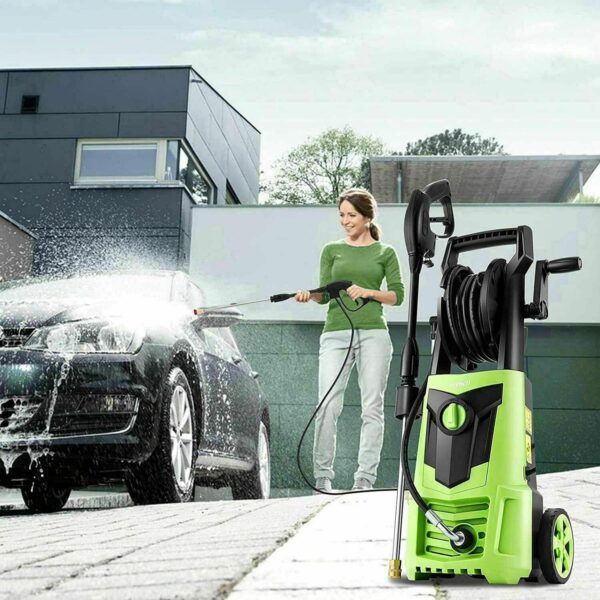 e7a63f5b2a384aca87c31c552e994d15 Suyncll Electric Pressure Washer 3000PSI, 2.4GPM High Power Washer Cleaner NEW
