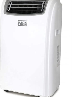 14,000 BTU Portable Air Conditioner with Heat and Remote Control, White