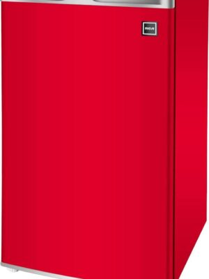 3.2 Cu ft Single Door Mini Fridge RFR320 in Red