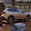 12 Volt 37 Qt. Portable Car Refrigerator, Car Freezer for Outdoor, Camping, Travel, RV,APP Control