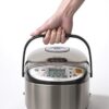 Zojirushi Rice Cooker & Warmer, 3-Cups, Stainless Black