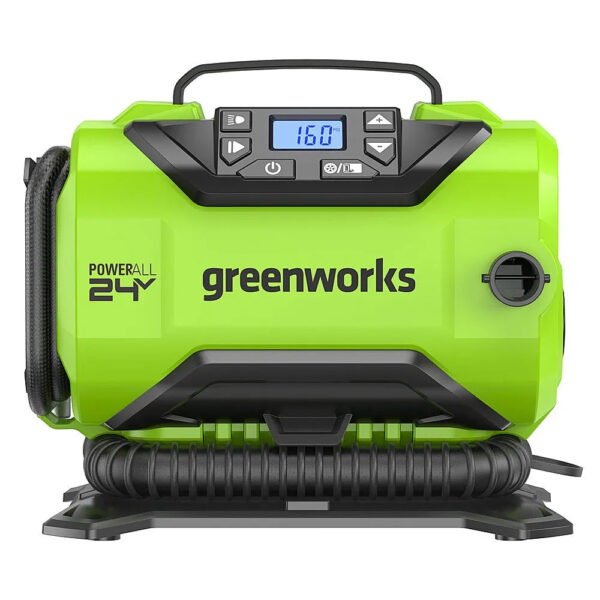 efeec19b7fa14fa6a4d798e393aebcbe 24 Volt Battery Powered 160-PSI Inflator with 2.0 Ah USB-C Battery & Charger - Green