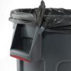 Yellow Heavy-Duty Trash/Garbage Can, (Pack of 6)