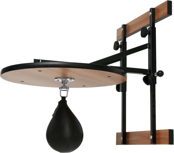 f0a641da6f894b8887a96415cff85407 Speed Bag, Speed Bags for Boxing, Speed Bag Platform, Boxing Speed Bag, Speed Bag Boxing, Speedbag, Speed Punching Bag, Speed Bag Mount, Wall Mount Kit, Adjustable Height, Black Swivel Speed Ball
