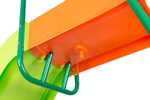 f26bb6039d2340cb93df6d0d1debb857 Outdoor Playground Slide, Big Backyard Freestanding Plastic Slide, 10 ft Outdoor Swing Set Slide for Kids Ages 4-8
