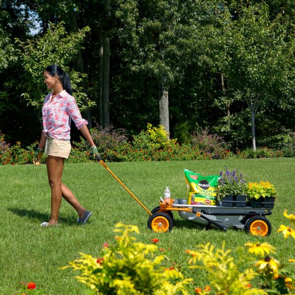 f368c21fba9d4e5380af0be72b13c351 Worx WG050 8-in-1 Aerocart Garden Cart/Wheelbarrow Heavy Duty/Dolly