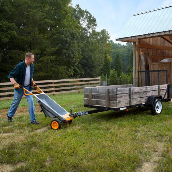 f440d53b388742f484467f414d1f53e2 Worx WG050 8-in-1 Aerocart Garden Cart/Wheelbarrow Heavy Duty/Dolly