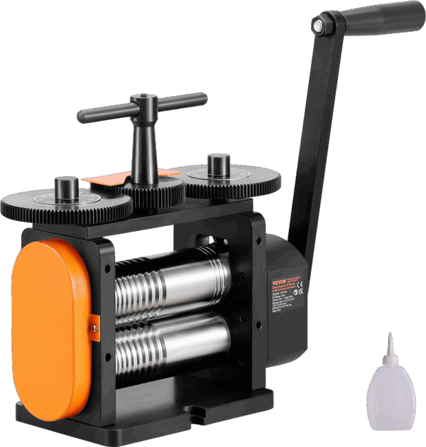 Vevor Rolling Mill Jewelry Machine 3-in-1 Multi-Function 57mm Max Width New