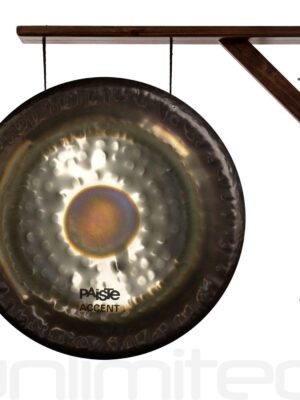 22′′ Paiste Accent Gong on the Great Wall Gong Hangers