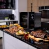 Smart Indoor Pellet Smoker, with Active Smoke Filtration, 5 Smoke Control Settings, WiFi Connected, Electric, Countertop BBQ Appliance, Black