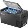 12 Volt Refrigerator 12V Car Fridge 23 Quart Portable Freezer Compressor Cooler 12/24V DC 110~240 Volt AC for Truck Van RV Camper SUV Travel Camping Road Trips Tailgating -7℉~50℉