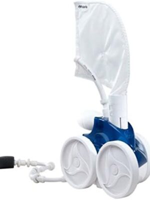 Vac-Sweep 380 Pressure Inground Pool Cleaner, Triple Jet Powered, 31ft of Hose with a Single Chamber Debris Bag