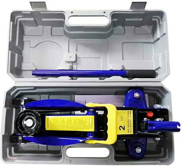 fedc42a77e7f44af9acd13d8f6941861 2T Floor Jack Car Trolley Jack Hydraulic Jack Quick Lift Jack with 2pcs Axle Stands 3 Ton